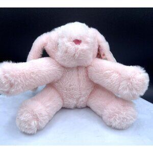 Animal Adventure Pink Bunny Plush 9" Floral Ears Rabbit Blossom Stuffed Toy 2022